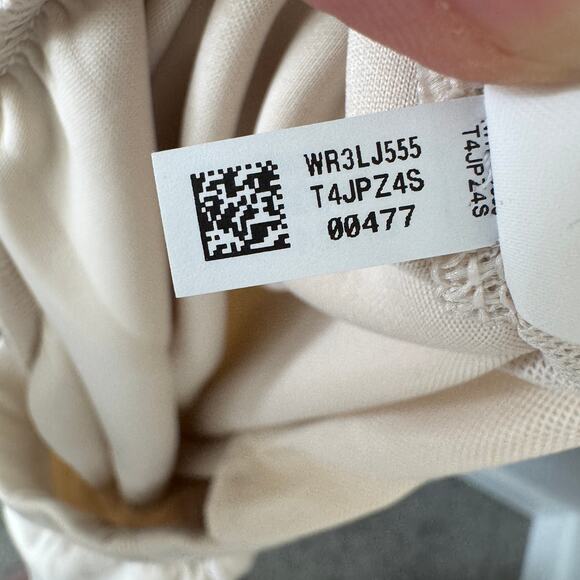 Aerie Offline Hugger Knit Midi Skirt NEW Cream Size Large - Picture 9 of 11